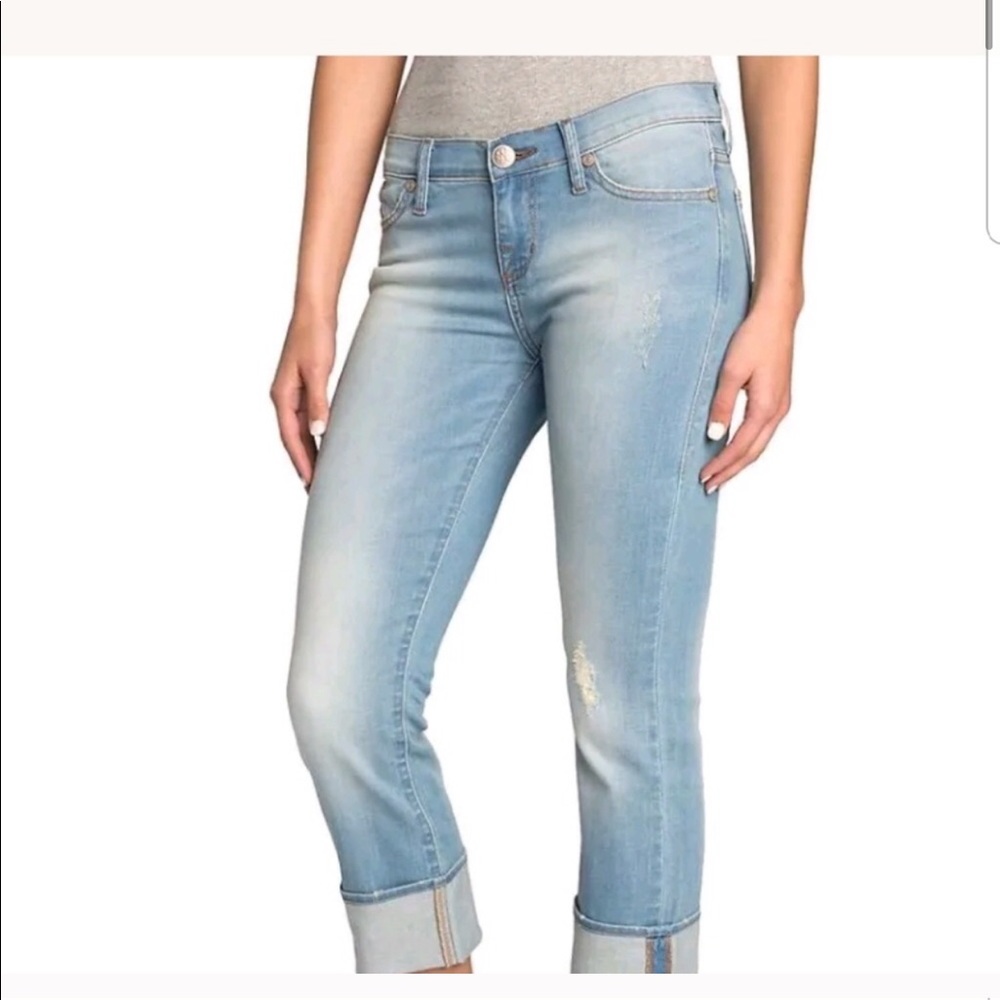 Rock & Republic Kendall Cuffed Jean Capris 16